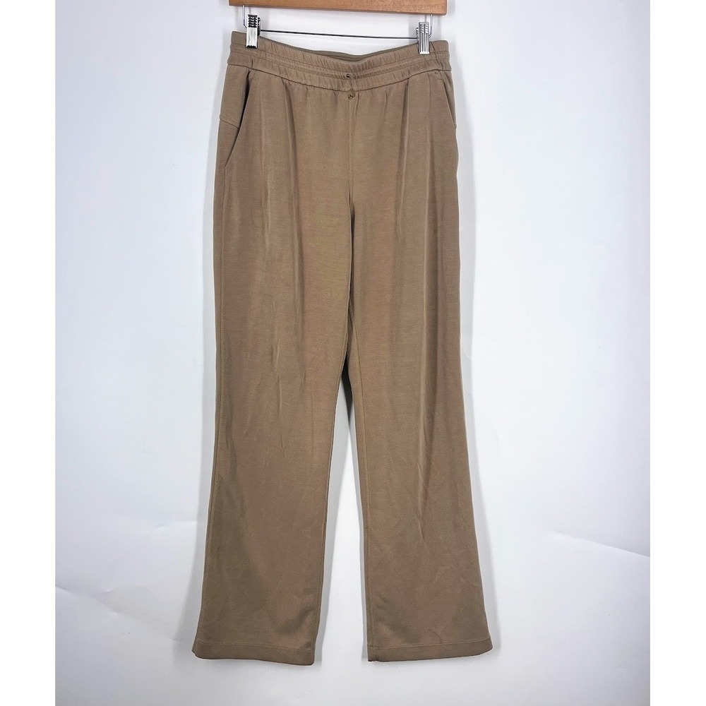 Lululemon Softstreme High Rise Straight Leg Pant Nomad‎ Tan LW5EGTS Womens 8